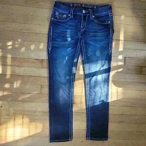 Rock Revival Gemini Skinny Jeans Size 27